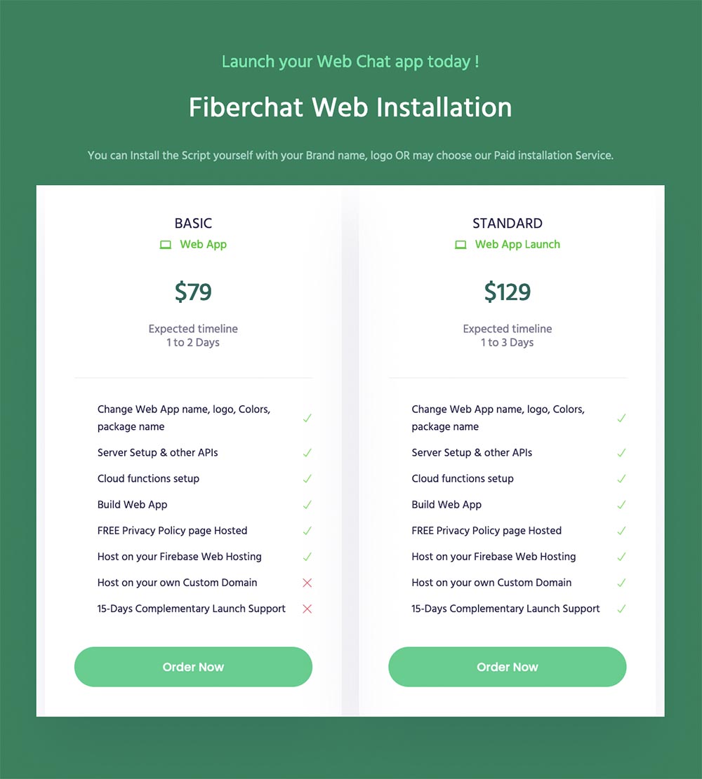 Fiberchat Web | Chat & Calling Web App | Flutter Web App - 6